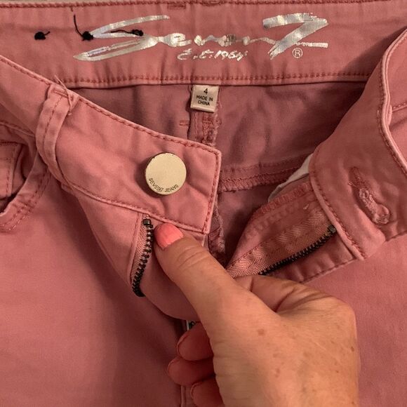 SEVEN7 Pink Woman’s Jeans Size 4 - Picture 2 of 9